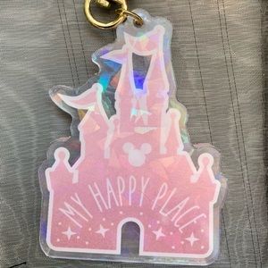 Disney My happy place keychain